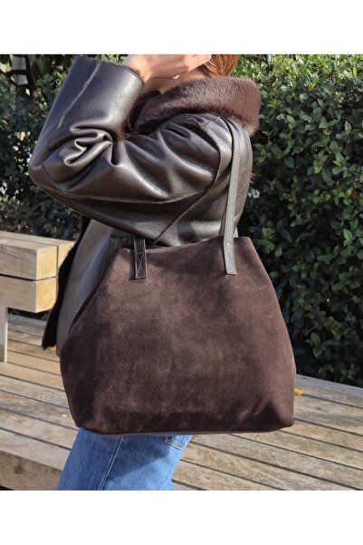 Ysmn Genuine Suede Leather Women's Shoulder/Crossbody Bag Yc012089Hsd