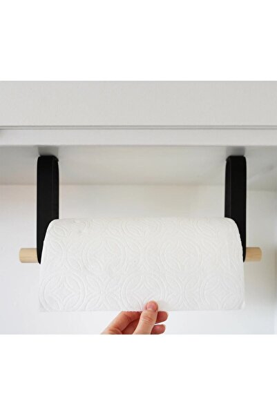 Bundera تصميم مدمج بطول 40 سم من الخشب والجلد لتعليق الأغراض على السقف/الجدار...