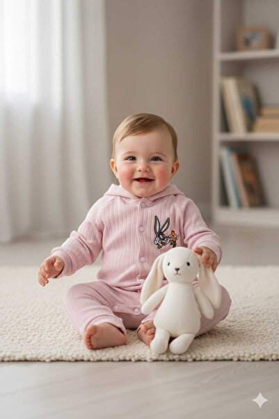 mandalinsbaby KULAKLI TAVŞAN BEBEK TULUM