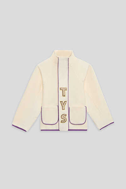 Tyess Bg Store Girl's Ecru Jacket