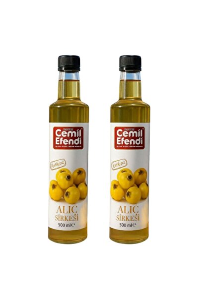 Cemilefendi 2 Adet Doğal Katkısız Alıç Sirkesi 500 ml