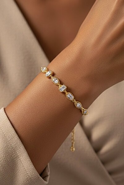 İNN JEWELLERY سوار Xuping مضاد للتشويه ومضاد للحساسية على شكل ألماس (ضمان الم...