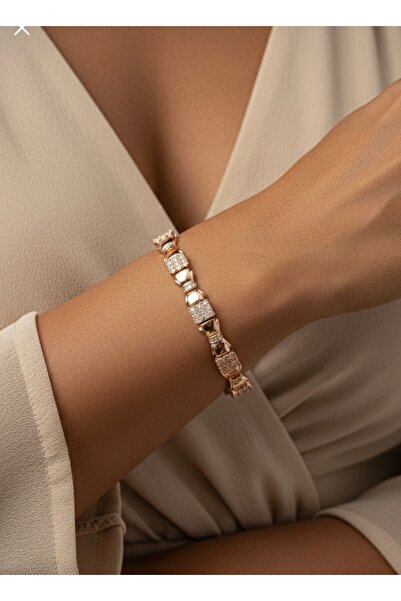 İNN JEWELLERY سوار Xuping مضاد للحساسية ومضاد للتلطيخ مع شكل كوادر (ضمان المس...