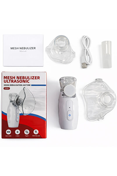 Life Net Medikal Taşınabilir Mesh Nebülizatör Hafif Taşınabilir Süper Sessiz,...