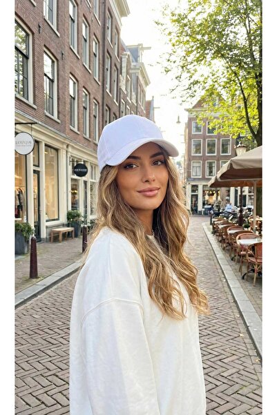 LAGRANZE Kadın Günlük Şapka Eskitme Detaylı Yıkamalı Pamuklu Premium Vintage ...