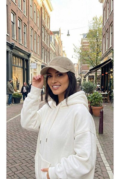 LAGRANZE Γυναικείο καπέλο casual με λεπτομέρεια από βαμβακερό πλυμένο vintage...