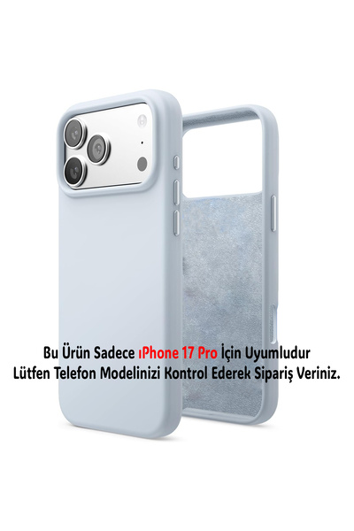 Merwish Apple Iphone 17 Pro Uyumlu Içi Kadife Lansman Silikon Kılıf Kapak Beb...