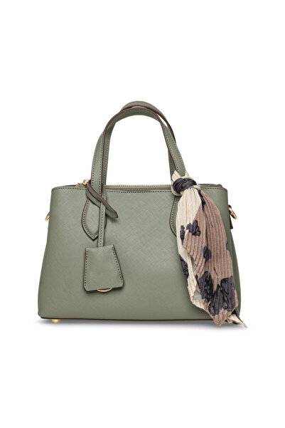 Anne Klein حقيبة ساتشيل مزينة بشعار