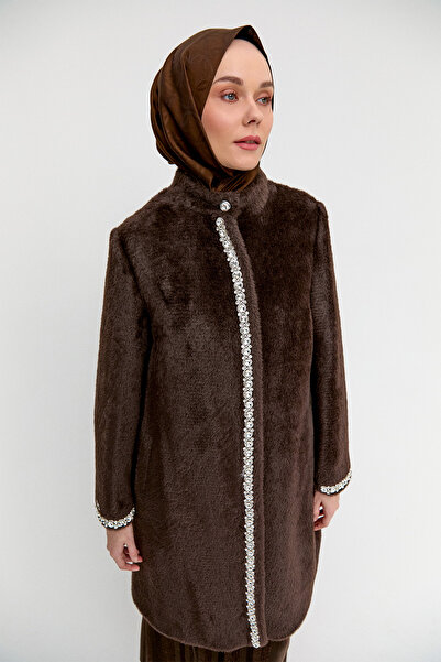 Setrms Taş Detaylı Angora Kaban