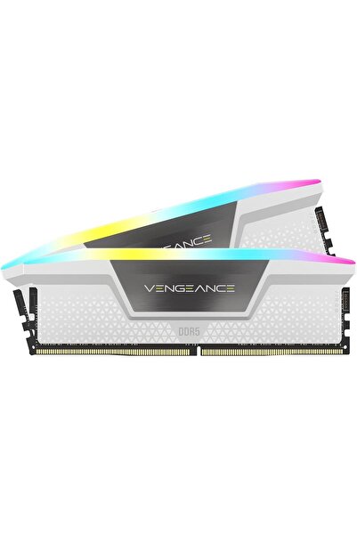 Corsair ذاكرة وصول عشوائي Vengeance RGB DDR5 سعة 32 جيجابايت (2 × 16 جيجابايت...