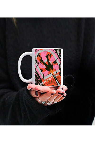 Darkia كوب من البورسلين بتصميم فيلم ترينسبوتينج مطبوع هدية