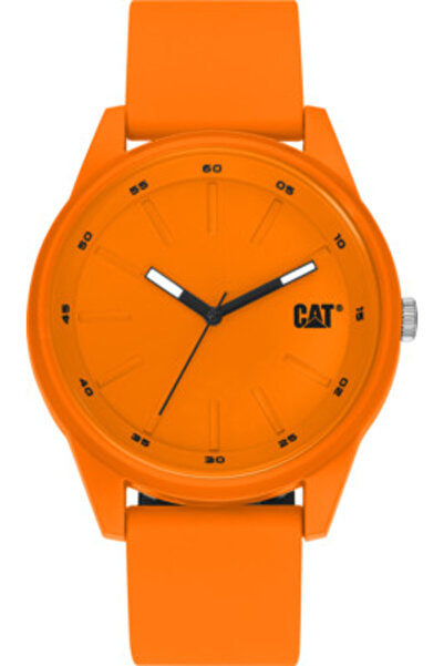 Cat Insignia Orange Men Watch, 42 mm case