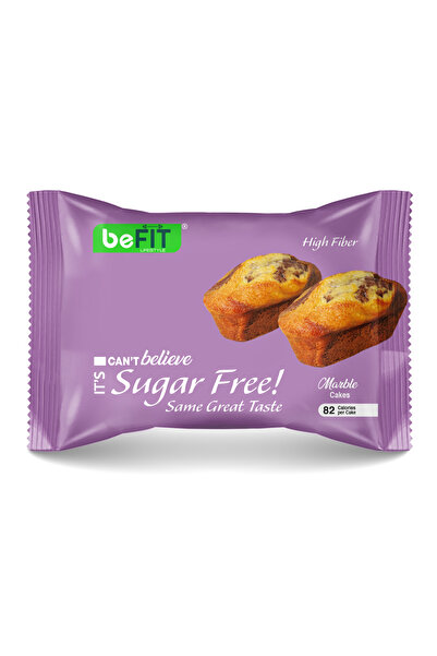 BEFIT LIFESTYLE كيك رخامي خالي من السكر من بيفيت | 46 غرام