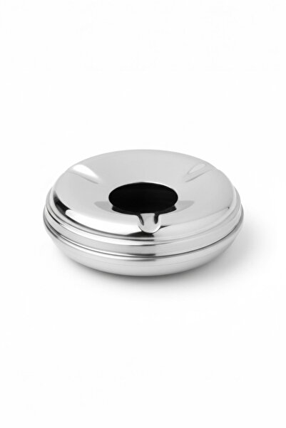 ALBETTO Stainless Steel Ashtray with Scissors 10.5cm Thickness:1Mm