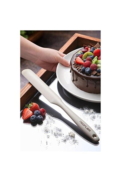 NEOFLAM Silicone Thin Pastry Spatula Beige