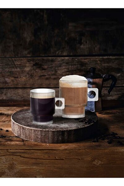 La Mediterranea Set of 2 BROADWAY mugs 350 ml – ideal for tea, hot chocolate ...
