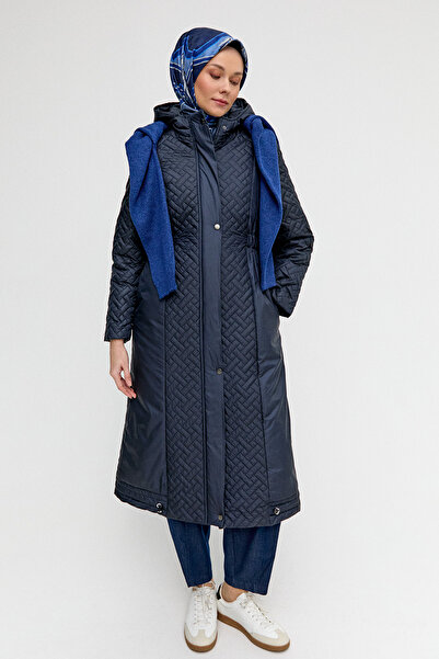 Setrms Kapüşonlu Kapitone Kaban