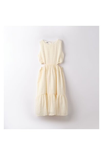 İDO Elegant Cut-Out Dress for Girls, I Do