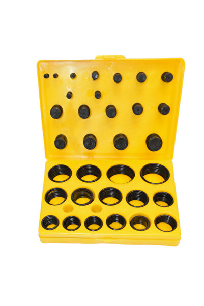 OEM Box of rubber o-rings, 386 pieces, 30 types