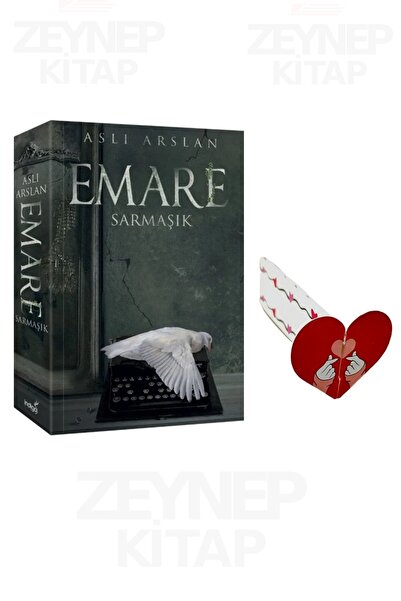 İndigo Kitap Emare Sarmaşık(Karton Kapak)Özel Tasarım Kalp Ayraç Hediyeli
