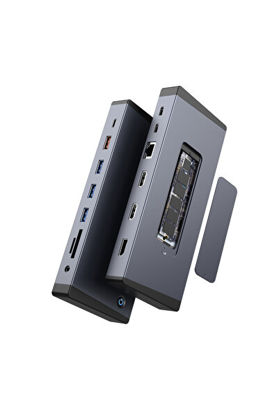 DodoBees X790 15 in-1 Docking Station Triple Display 4K 60HZ USB-C 10Gbps 100...