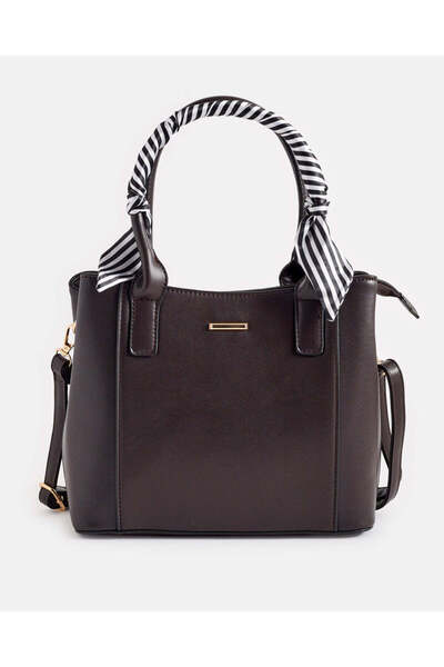 REDTAG حقيبة نسائية يومية مزينة باللون الأسود