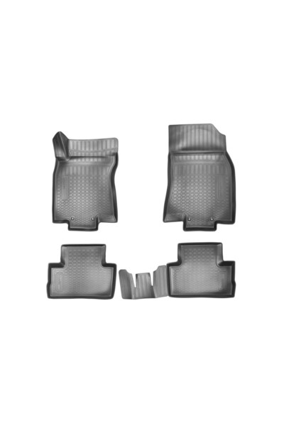 Lumi LUXURY Rubber mats tray compatible with Nissan Qashqai II 2014-