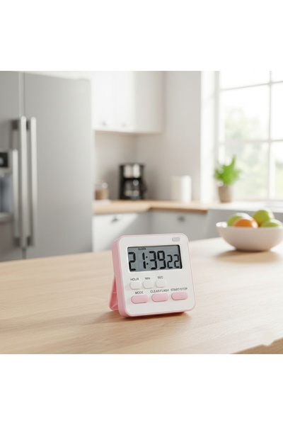 gaman Dijital Masa Saati & Kronometre - Alarm, Geri Sayım ve Zamanlayıcı Özel...