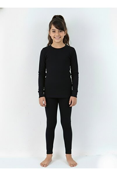 JAKC WAYS Set termic pentru fete, bluză și pantaloni, set termic