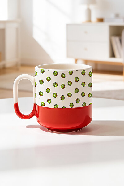 BB TRADE Kiwi Designed Ceramic Printed Pro Mug Cup 330ml