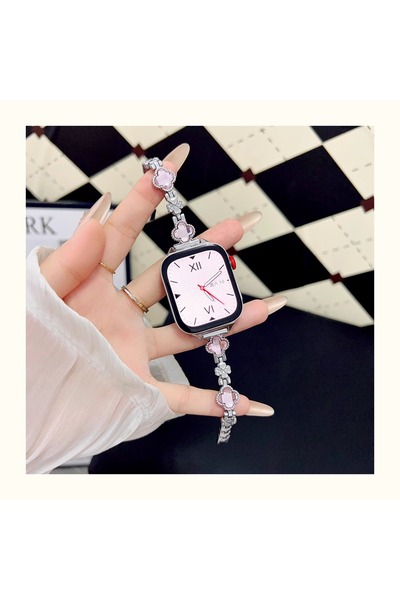 Alstrap Huawei Watch Fit 4 Pro Fit 4 Fit 3 Compatible Stony Clover Pattern Me...