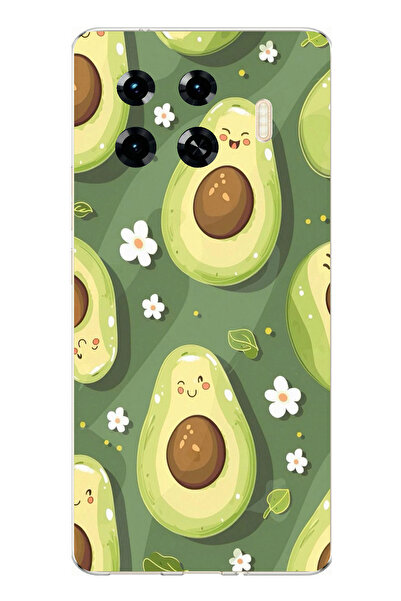 TechTree حافظة سيليكون متوافقة مع هاتف Tecno Spark 20 Pro+ Plus باللون الأخضر...