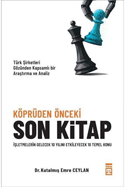 Timaş Yayınları Köprüden Önceki Son Kitap
