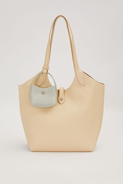 Levidor Mink Mini Bag Detailed Shoulder Bag