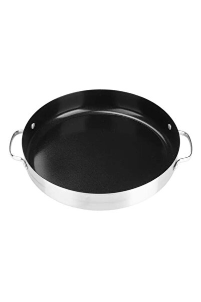ERATEC Original XXL Stainless Steel Pan / Tray – Ø 32 Cm, Newest Generation N...