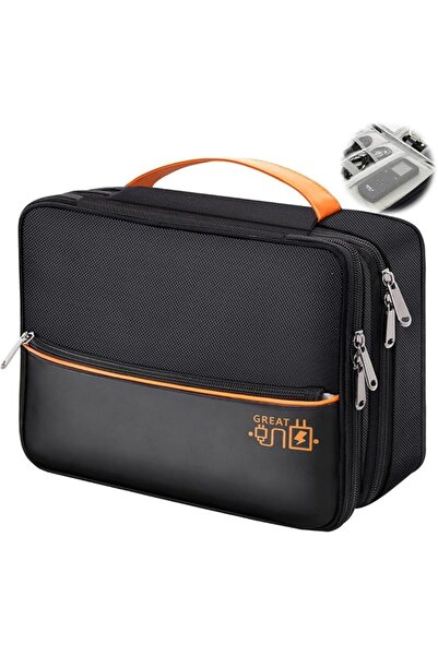 The Bros Electronics Travel Organizer, Double Layer Waterproof Cable Storage ...