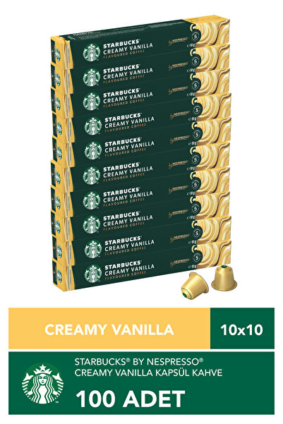 Starbucks By Nespresso Vanilla Capsule Coffee 10 X 10 Pieces
