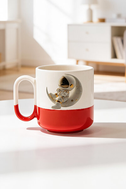 BB TRADE Aatronot Designed Ceramic Printed Pro Mug Cup 330ml