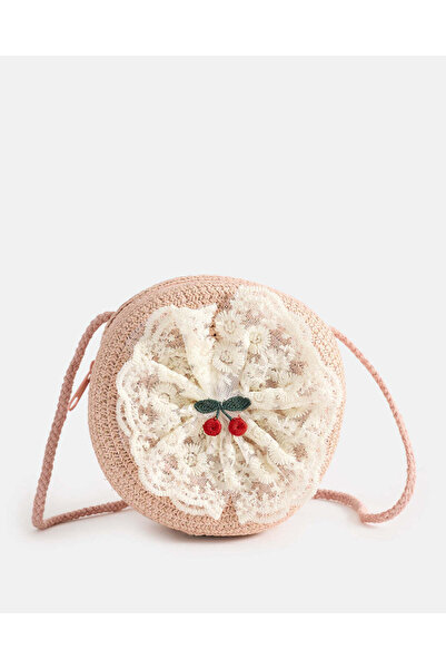 REDTAG Girls Pink Bag With Bow