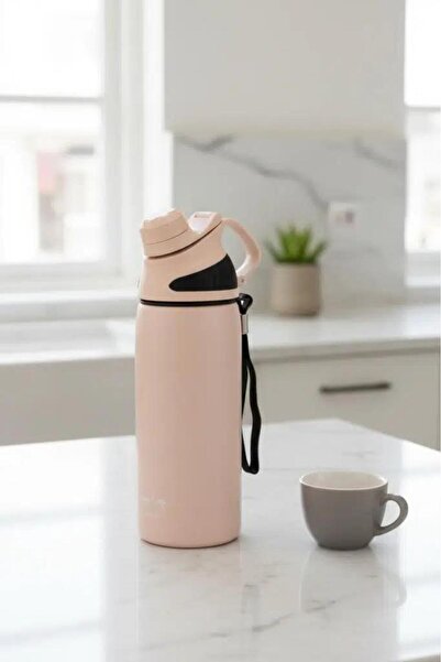 Ünsal Showroom ترمس هورايزون، كوب ترمس وردي اللون سعة 600 مل