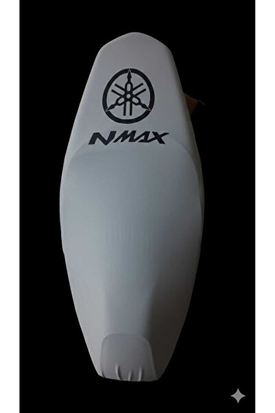 Utku Giyim YAMAHA NMAX TÜM YILLARA UYUMLU BEYAZ MOTOSİKLET KOLTUK KILIFI