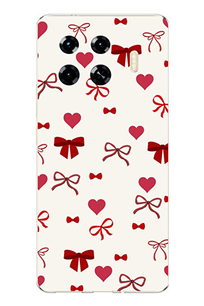 TechTree حافظة سيليكون متوافقة مع هاتف Tecno Spark 20 Pro+ بلس باللون العنابي...