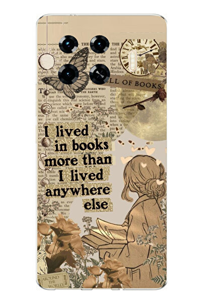 TechTree حافظة سيليكون ريترو مطبوع متوافقة مع هاتف تكنو سبارك 20 برو+ بلس لقر...