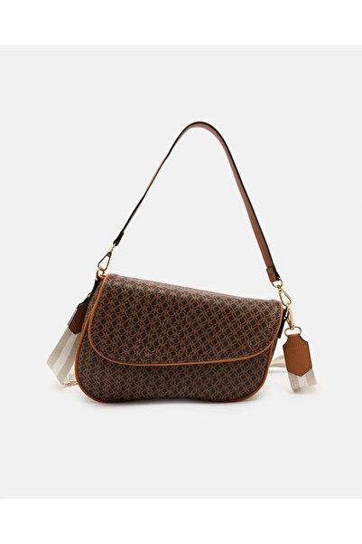 REDTAG Women Brown Printed Shoulder Bag