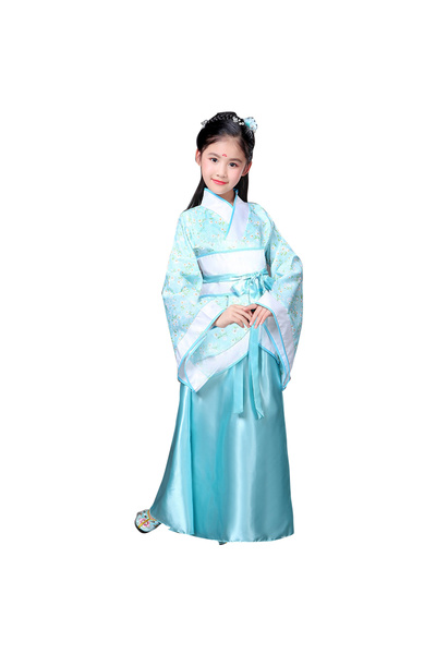 Generic girl Hanfu Traditional Dress Chinese Tang Dynasty kids Performance Co...