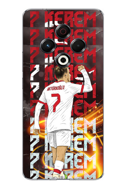 TechTree حافظة سيليكون متوافقة مع هاتف Tecno Spark 30 من Kerem Aktürkoğlu Sev...