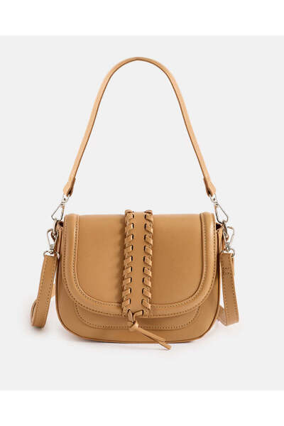 REDTAG Women Tab Embellished Handbag