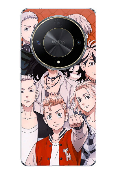 TechTree حافظة سيليكون متوافقة مع Honor X9B من شخصيات طوكيو ريفينجرز مطبوع