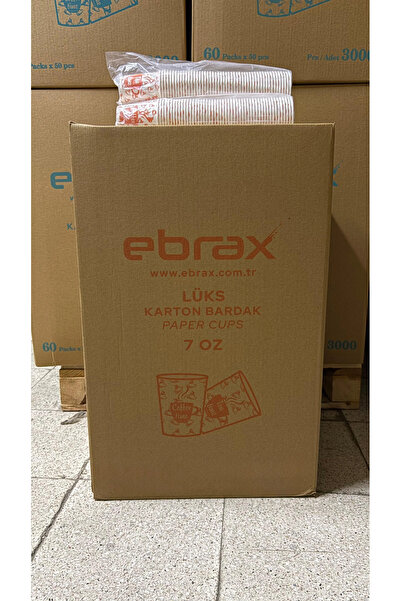 Karton Bardak (LÜKS-TURUNCU) 1000 Adet 7 OZ