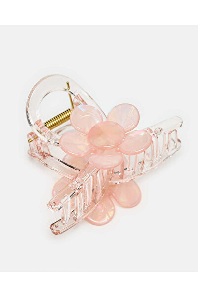 REDTAG Girls Pink Floral Hair Claw